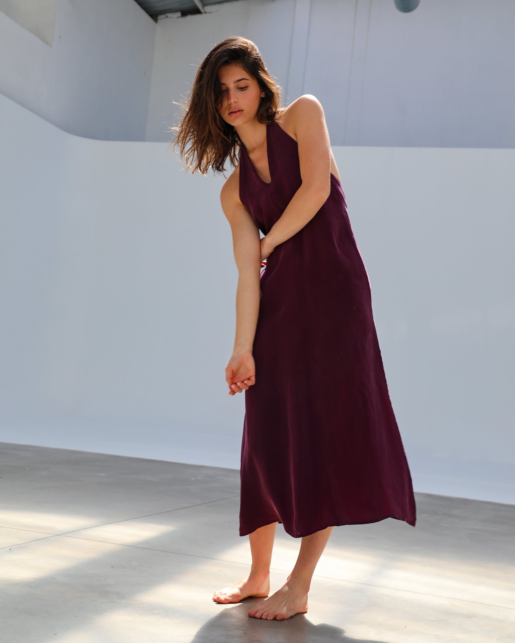 Uniqlo 2025 velour dress