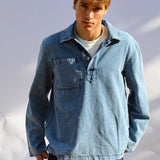 Cool Light Denim Polo