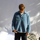 Cool Light Denim Polo