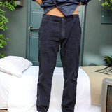 Corduroy Modern Comfy Pants Dark Navy