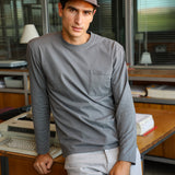 Soft Long Trendy T-shirt Dark Grey