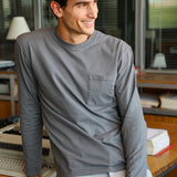 Soft Long Trendy T-shirt Dark Grey