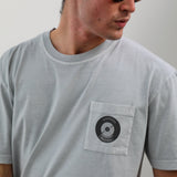 Trendy Pocket T-shirt Light Grey