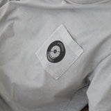 Trendy Pocket T-shirt Light Grey