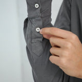 Soft Pocket Modern Polo Dark Grey