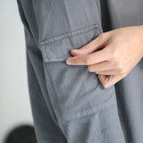 Soft Pocket Modern Polo Dark Grey