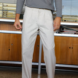 Retro Comfy Pants Light Beige