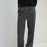 Elastic Pants Dark Grey