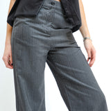 Retro Suit Pants Dark Grey