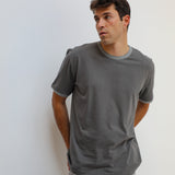 Double Tone Trendy T-Shirt Grey