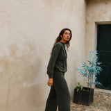 Pants Cupro Olive Green