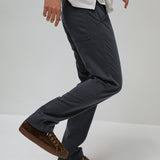 Button Comfy Pants Navy